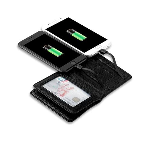 Men New products Multifunction USB Wallet Charger Cable Portable Travel ...