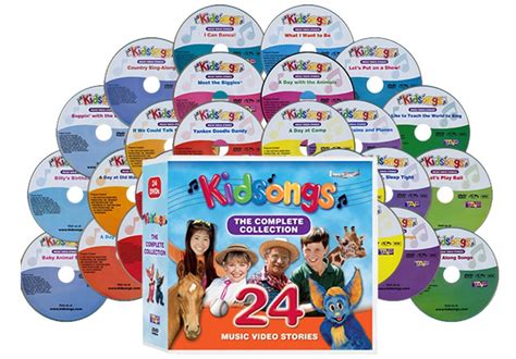 KIDSONGS COMPLETE 24-DVD Set Music in Motion