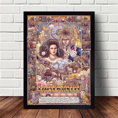 Labyrinth Movie Poster Canvas Art Wall Home Decor no Frame - Etsy