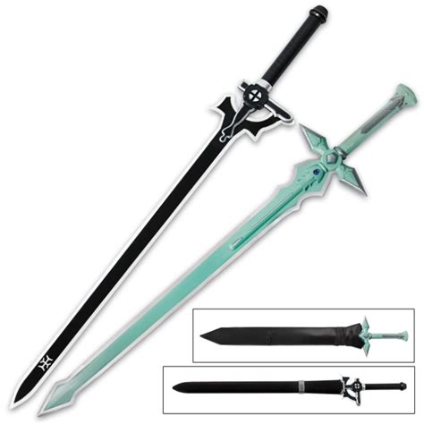 Black and Blue Anime Swords