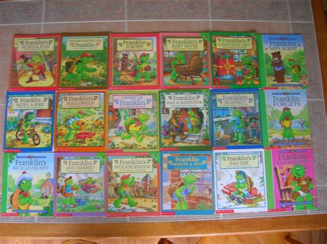 18 FRANKLIN the TURTLE Books by Paulette Bourgeois Childrens RL 2 AR ...