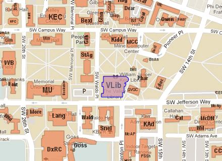 Campus Map | Libraries | Oregon State University