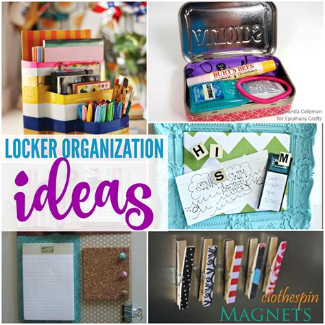 Back to School Locker Organization Ideas