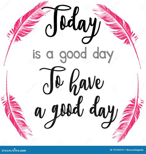 `Today is a Good Day To Have a Good Day` Greeting Card. Modern ...