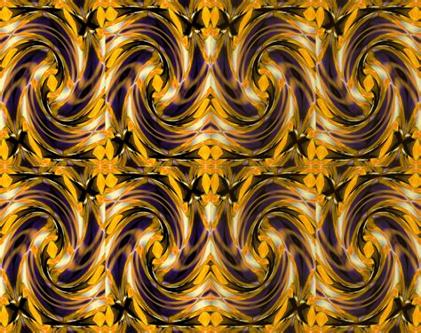 Yellow And Purple Swirl Pattern Free Stock Photo - Public Domain Pictures