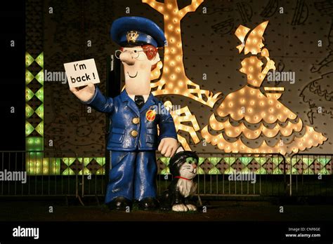 Postman Pat at Blackpool Illuminations Stock Photo - Alamy