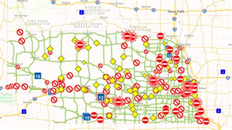 Detailed Nebraska Road Map