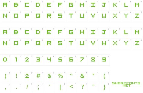 5x5 Pixel Font | wfonts.com - download free