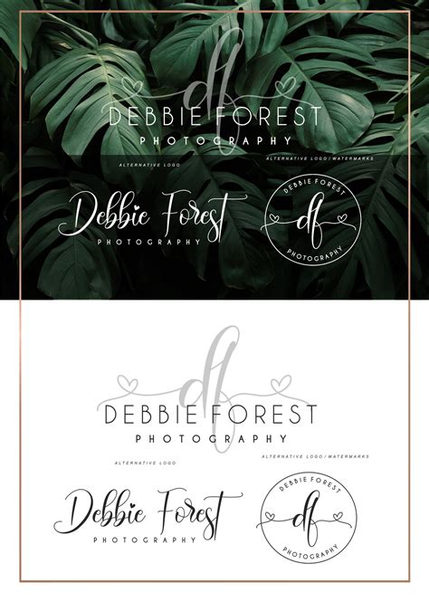 Watermark Logo Photography Logo Branding Package Signature - Etsy