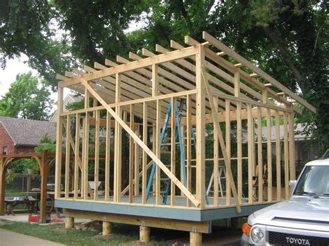 Single sloped roof shed plans to know ~ garden shed plan uk