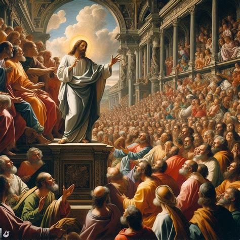 Captivating Pictures of Jesus Preaching: The Divine Sermon - Pictures ...