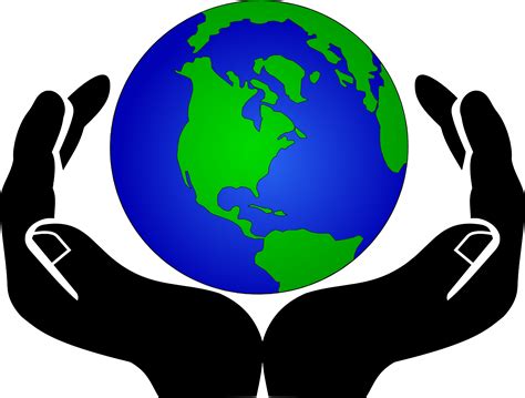 Hands Holding World Clipart - ClipArt Best