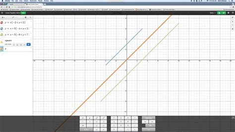 Desmos Linear Equations - YouTube