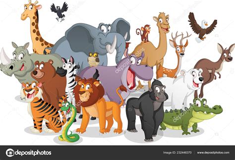 Group Of Animals Cartoon | Wallpapers Quality