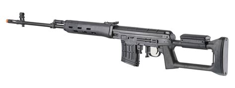 LCT SVD Dragunov Electric Airsoft Sniper Rifle (Black)