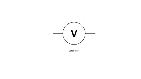 Write the function and symbol of a voltmeter.