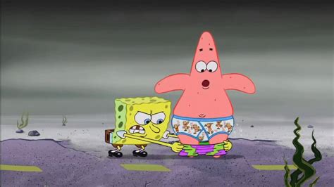 Spongebob And Patrick Mad At Eachother