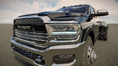 Dodge Ram 3500 Dually 2023 - 3D Model by AlphaGroup