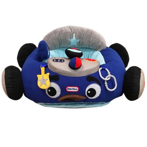 Little Tikes Cozy Coupe Plush Car Baby Toddler Lounger Seat, Patrol ...