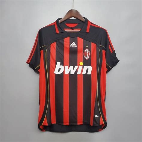 AC MILAN 2006 - 2007 HOME RETRO FOOTBALL SHIRT - My Retro Jersey