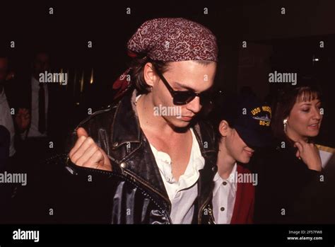 Johnny Depp and Winona Ryder 1990 Credit: Ralph Dominguez/MediaPunch ...