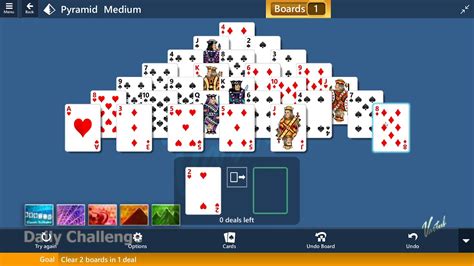 Microsoft Solitaire Collection - Pyramid [Medium] | May 8th 2020: Clear ...