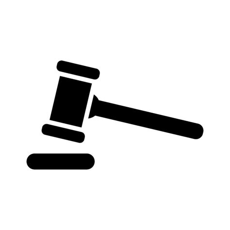 gavel law icon design vector template 34530451 Vector Art at Vecteezy