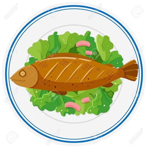 Fish clipart plate, Fish plate Transparent FREE for download on ...