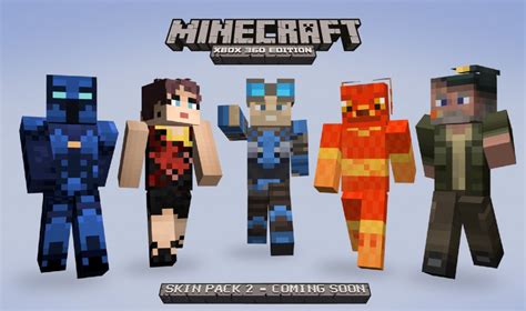 Second Skin Pack for Minecraft: Xbox 360 Edition coming soon – XBLAFans