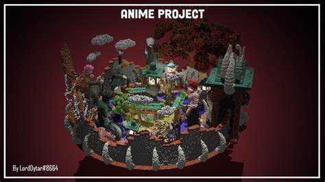 [LOBBY ANIME] - Jujutsu Kaisen 250x250 Minecraft Map 1.20.2/1.20.1/1.20 ...