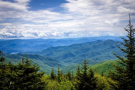 Clingmans Dome, Great Smoky Mountains National Park, Tennessee, USA : r ...