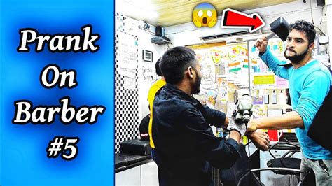 Prank On Barber | Salon Prank | Part 5 | Prakash Peswani Prank | - YouTube