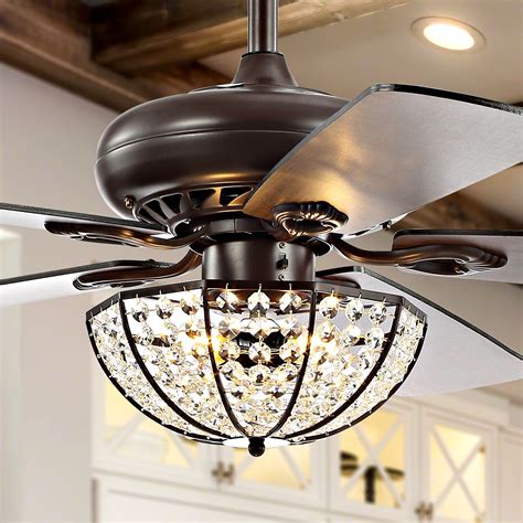 Medium base (E-26) Glam Ceiling Fans at Lowes.com