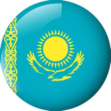 Kazakhstan Flag Label PNG Transparent Images Free Download | Vector ...