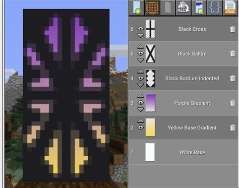 How to make a halloween banner in minecraft | gail's blog