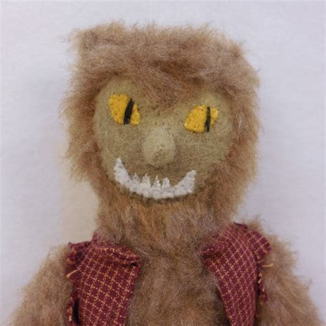 Silent Orchid Studio — Wolfman, werewolf plush toy