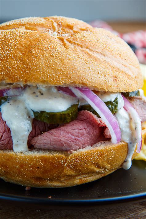 Roast Beef Sandwiches with Horseradish Sauce - Closet Cooking