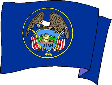 Utah Flag - pictures and information about the flag of Utah