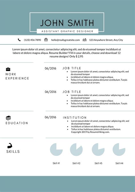 Free Microsoft Word Resume Template 2020 - Coverletterpedia