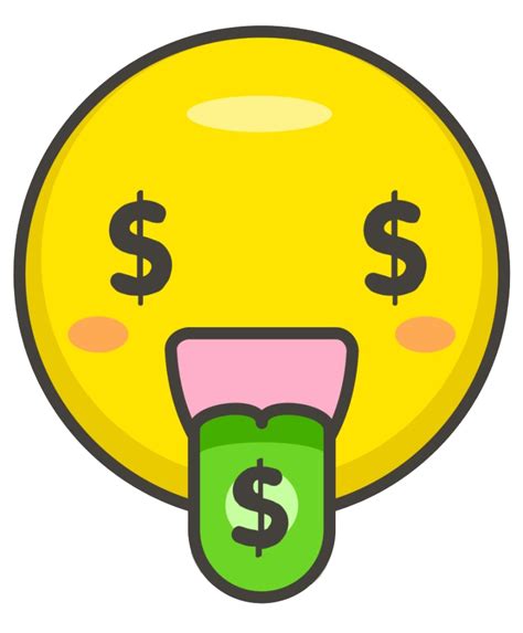 Money Emoji Transparent Background PNG | PNG Arts