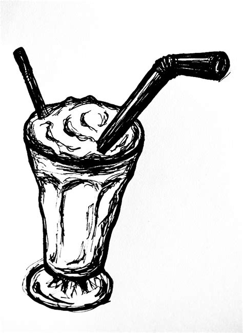 milkshake sketch by theLightning on DeviantArt