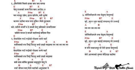 Nepali christian songs with guitar chords