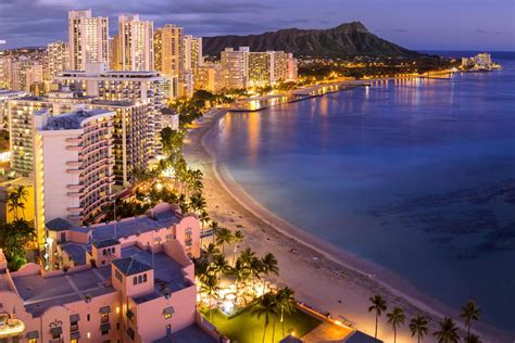 Waikiki Beach Hawaii Honolulu - Rasmi Padu