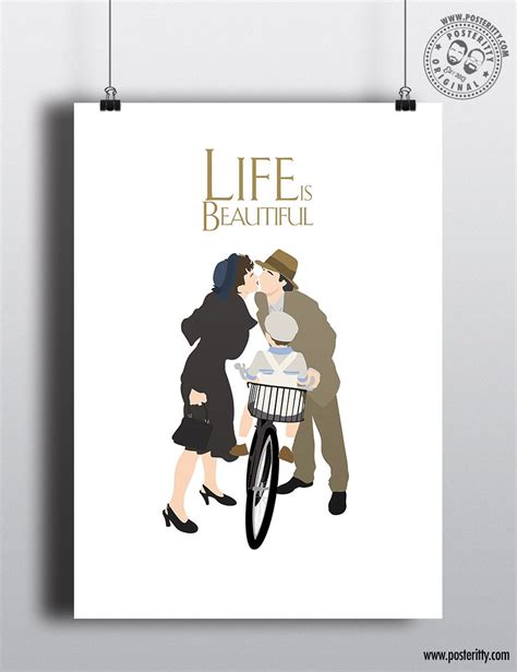 Life is Beautiful - Minimal Movie Poster — Posteritty