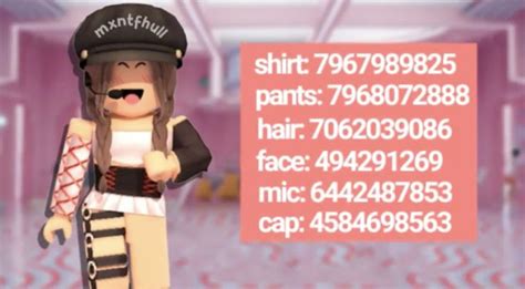 Twice scientist sana roblox outfit id | Roblox, Roblox codes, Coding