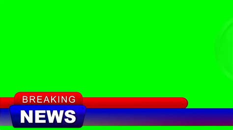 Breaking News Green Screen Animation background Design free Graphics ...