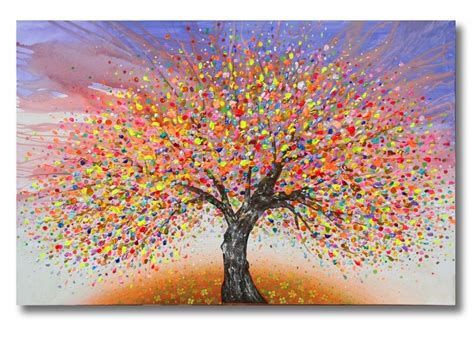 Abstract Tree Of Life Painting | WallMaya.com | Abstract tree painting ...