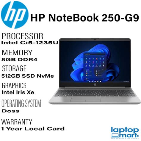 Hp Notebook 250-G9 | Ci5-12th Generation | Price in Pakistan