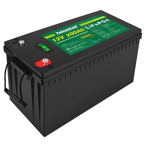 Buy TalentCell 12V 200Ah LiFePO4 Battery Pack LF4330, Over 2000 Cycles ...