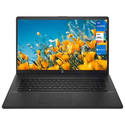 Newest HP 17 Laptop, 17.3'' HD+ Screen, Intel Core i7-1165G7 Processor ...